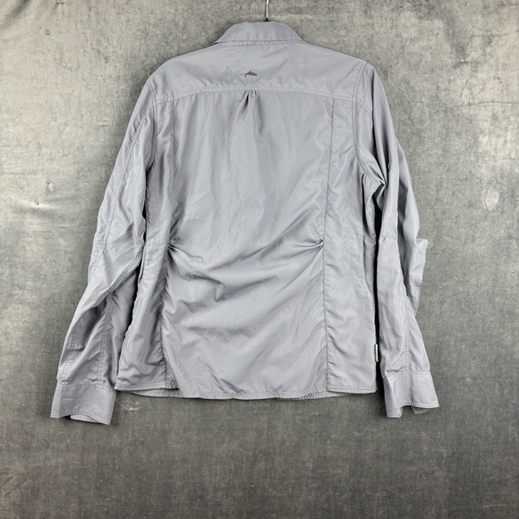 Simms Women’s Guide Series Fishing Outdoor ventilated Shirt in Gray Sz Small - Picture 6 of 13